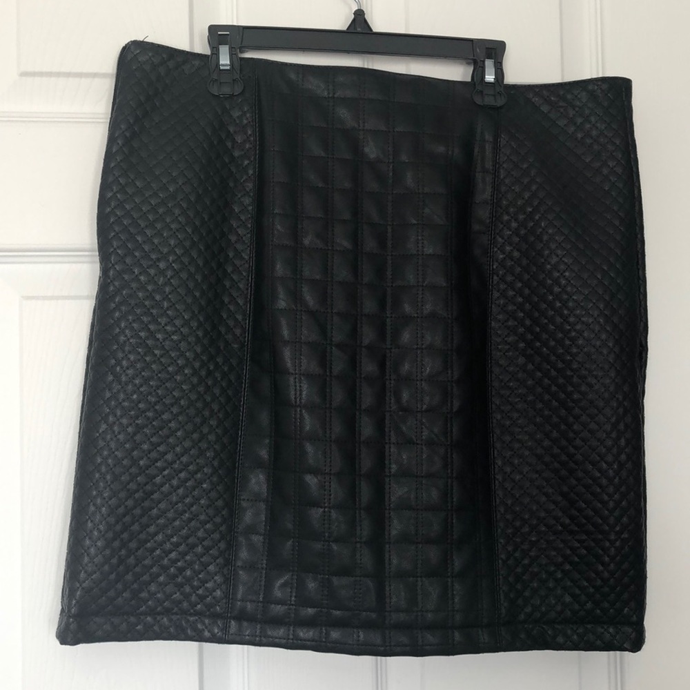 Leather Skirt View 3